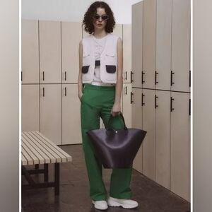 Longchamp Épure XL Top Handle Leather Tote | BLACK